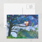 Hoolandia (c) 2013 - Owl Seasons Briefkaart (Voorkant / Achterkant)