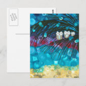 Hoolandia (c) 2013 - serie met ovale expressies briefkaart (Voorkant / Achterkant)