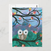 Hoolandia (c) 2013 - serie met ovale expressies briefkaart (Voorkant / Achterkant)