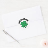 Hooligan Gift Ronde Sticker (Envelop)