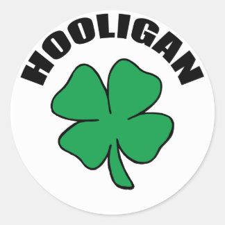 Hooligan Gift Ronde Sticker