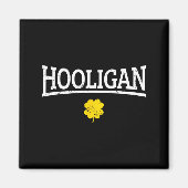 Hooligan Irish St. Patricks Day Magneet (Voorkant)