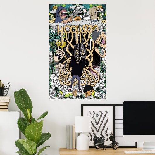 Hooligan Poster (Thuiskantoor)