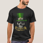 HOOLIGAN Skull Irish T-shirt (Voorkant)
