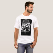 Hooligans Motorcycle California Racing T-shirt (Voorkant volledig)