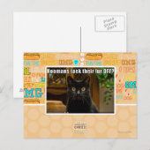 Hoomans maken daar bont af? briefkaart (Voorkant / Achterkant)