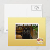 Hoomans maken daar bont af? briefkaart (Voorkant / Achterkant)