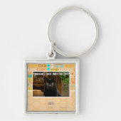 Hoomans maken daar bont af? sleutelhanger (Voorkant)