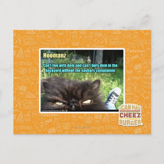 Hoomanz Briefkaart (Voorkant)