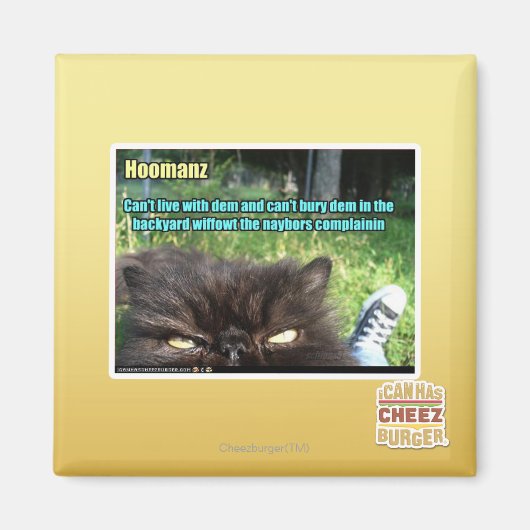 Hoomanz Magneet (Voorkant)
