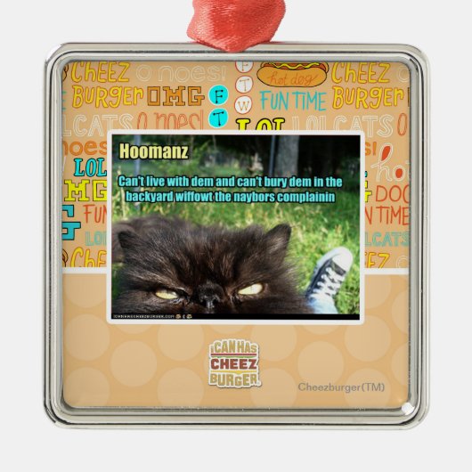 Hoomanz Metalen Ornament (Voorkant)