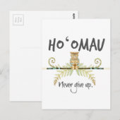 Ho'Omau Tiki Briefkaart (Voorkant / Achterkant)