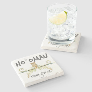 Ho'Omau Tiki Stenen Onderzetter