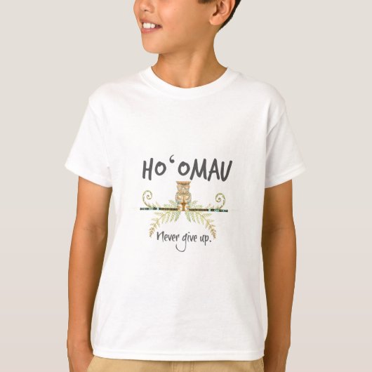 Ho'Omau Tiki T-shirt (Voorkant)