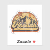 Hoonah, Alaska Sticker (Vel)