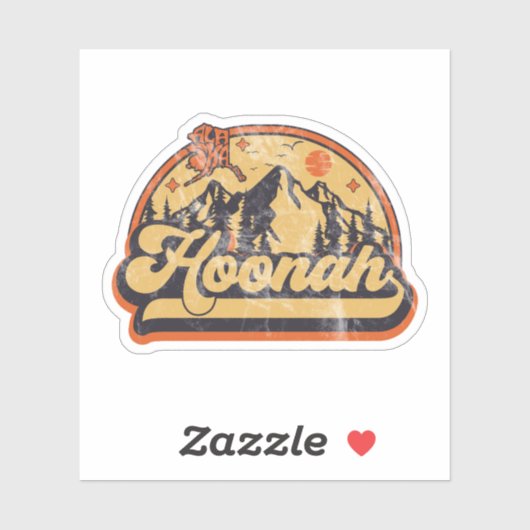 Hoonah, Alaska Sticker (Vel)