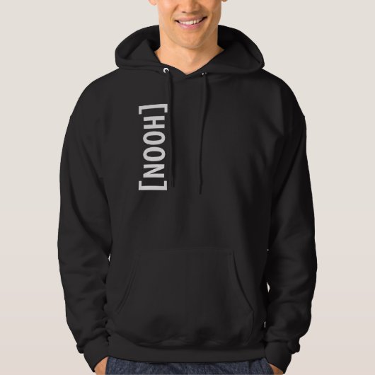 Hooning is geen misdaad hoodie (Voorkant)