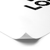 Hooo's Lookin Cool Funny Owl Pun Poster (Hoek)