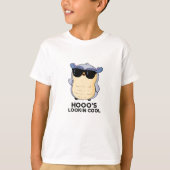 Hooo's Lookin Cool Funny Owl Pun T-shirt (Voorkant)