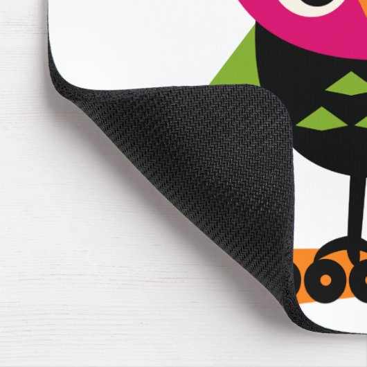 Hooot Owl Halloween T-shirts en Gifts Muismat (Hoek)