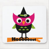 Hooot Owl Halloween T-shirts en Gifts Muismat (Voorkant)