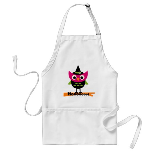 Hooot Owl Halloween T-shirts en Gifts Standaard Schort (Voorkant)