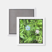 Hoop 2 inch vierkant magneet (Voorkant / Achterkant)