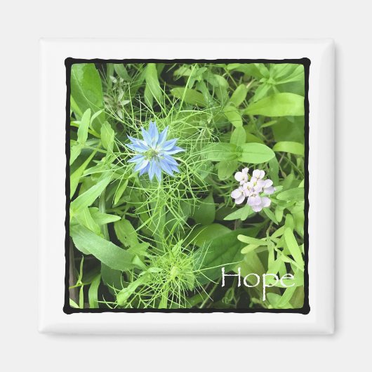 Hoop 2 inch vierkant magneet (Voorkant)