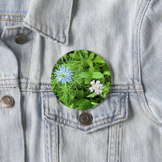 Hoop 3"Rond Ronde Button 7,6 Cm (In situ)