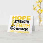 HOOP 3 van de Voorlichting van Kanker van Kaart (Gele Bloem)