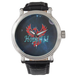 Hoop 411 Pheonix nastreven van gezondheid Equity Horloge