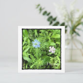 Hoop 5.25 x 5.25 Vierkant Kaart (Staand voorkant)