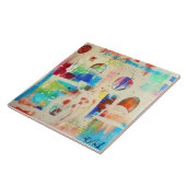 Hoop: 6-inch keramische foto-tegel tegeltje (Zijkant)