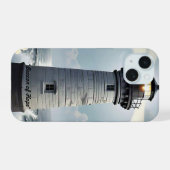 "Hoop aan de Horizon" iPhone 15 Case (Achterkant horizontaal)