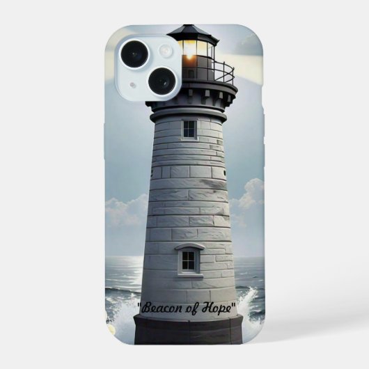 "Hoop aan de Horizon" iPhone 15 Case (Achterkant)