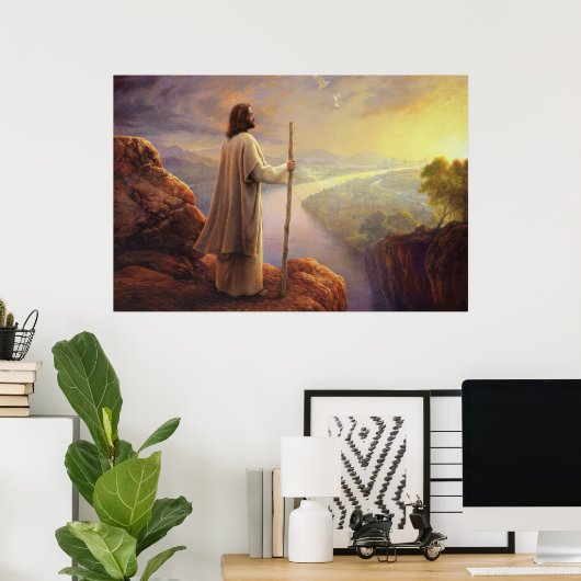 Hoop aan de horizon poster (Thuiskantoor)