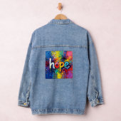 Hoop Abstract Graffiti Stijl 104 Denim Jacket (Hangar)