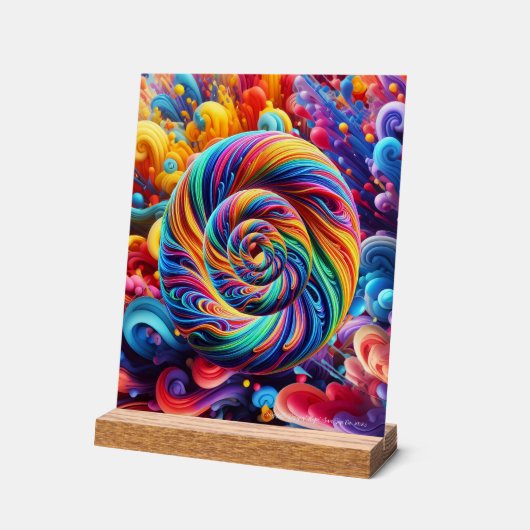 HOOP ACRYL BORD (Hoek)