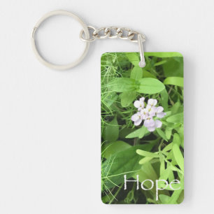 Hoop Acryl Rechthoek Sleutelhanger
