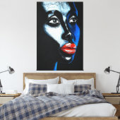 Hoop - Afdrukken van damesschilderwerk - schildere (Insitu (Slaapkamer))