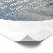 Hoop als Anchor Inspirerend Poster-Hebreeuws6:19 Poster (Hoek)