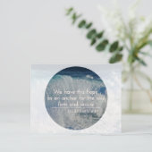 Hoop - Anker Inspirerend Briefkaart-Hebreeën6:19 Briefkaart (Staand voorkant)