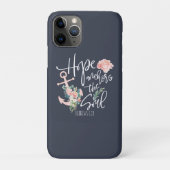 Hoop Ankert De Ziel Bloem Christelijk Case-Mate iPhone Case (Achterkant)