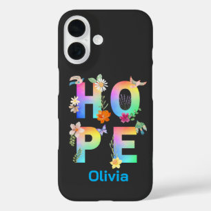 Hoop Artistiek Positief Motivatie Inspirerend iPhone 16 Hoesje