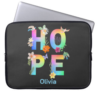 Hoop Artistiek Positief Motivatie Inspirerend Laptop Sleeve