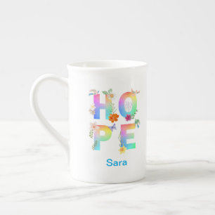 Hoop Artistiek Positief Motivatie Inspirerend Porselein Kop