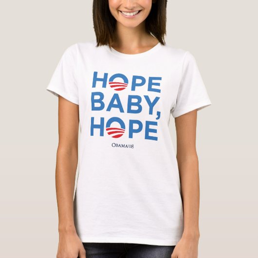 hoop baby, hoop! t-shirt (Voorkant)
