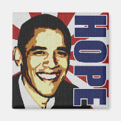 Hoop Barack Obama magneet (Voorkant)