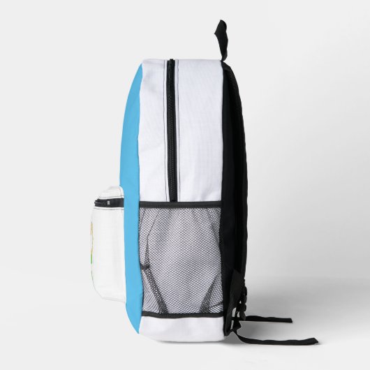 hoop bedrukte rugzak (Rechts)