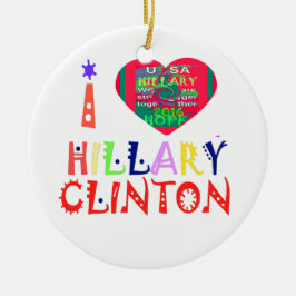 Hoop beste mooie, wonderbaarlijke, kleurrijke Hill Keramisch Ornament